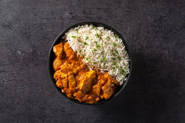 Indické butter chicken